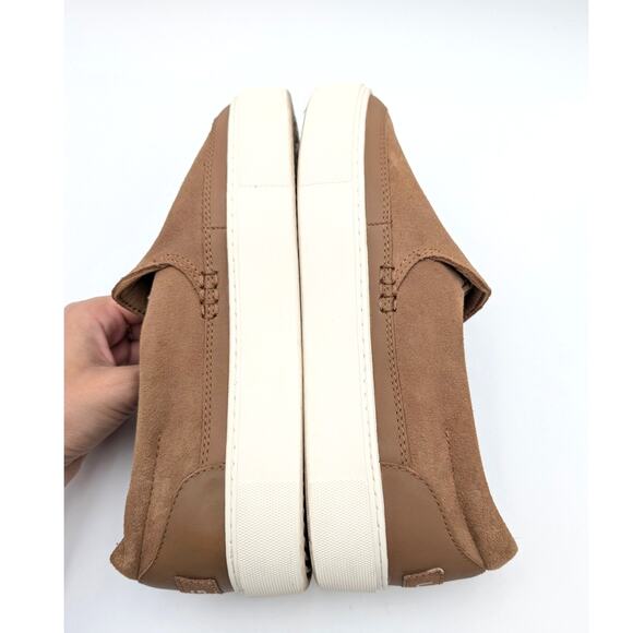 UGG Zilo Slip On Comfort Sneakers Shoes Women's Brown/White Size US9.5 EU40.5 - Picture 6 of 12